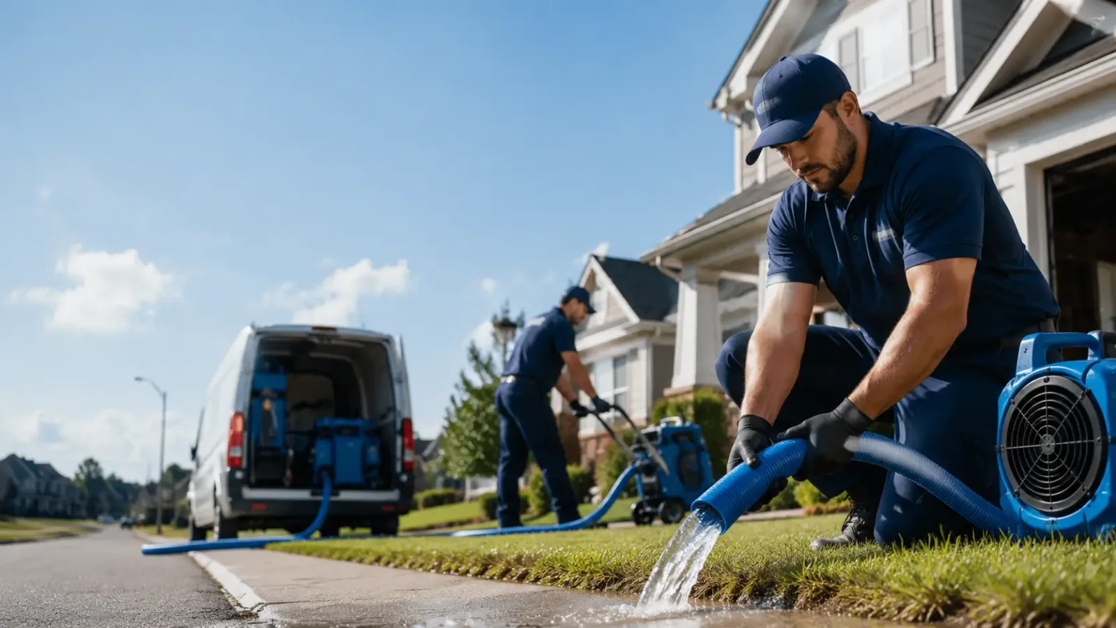 Flood Damage Restoration in Rock, MI